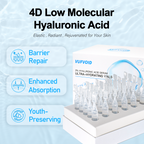 4D Ultra-Hydrating Serum — 3% Hyaluronic Acid, Vegan Single-Use Vials