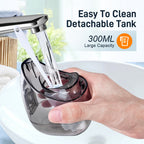 Cordless Water Flosser — Portable Oral Irrigator, 4 Nozzles & DIY Mode