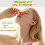 SooRadiant Red Light Nasal Soother – Portable 650nm LED Nasal Therapy Device